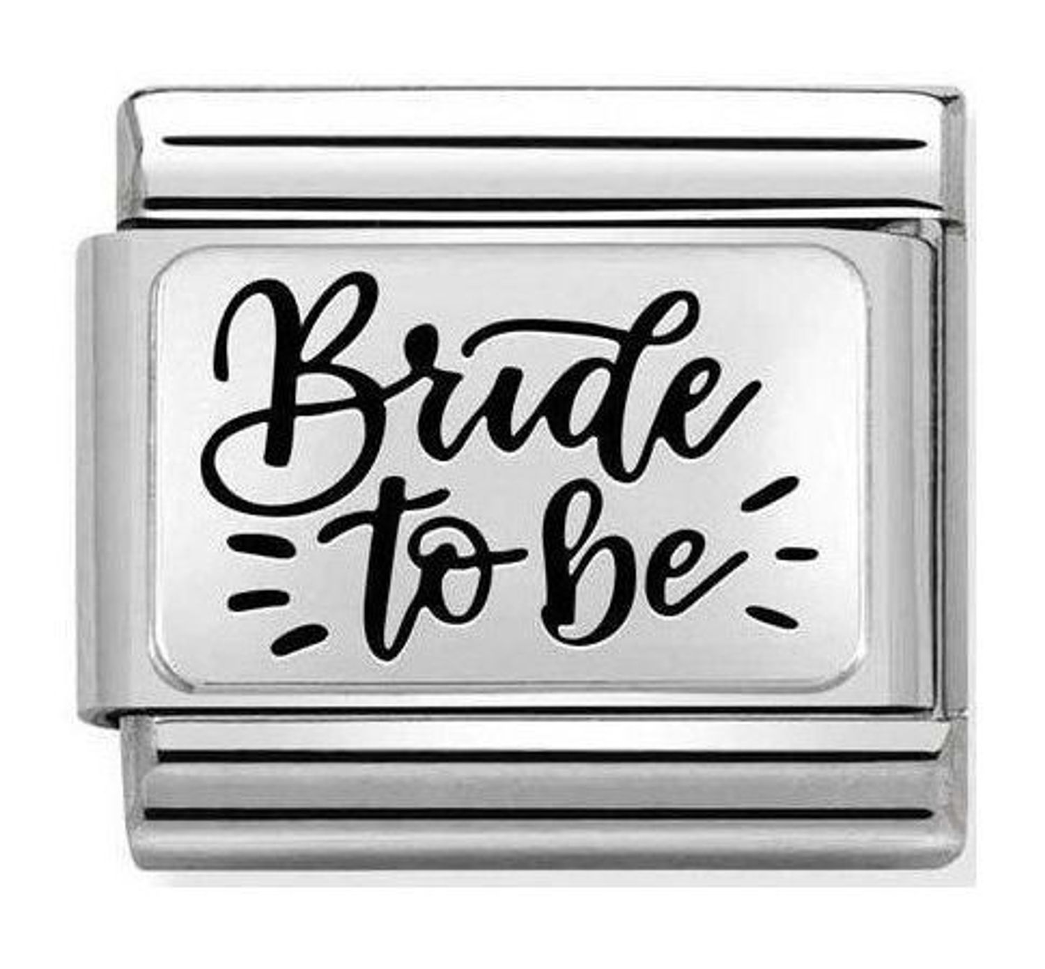 Nomination - Link 925 zawieszka srebro 'Bride to be' 330111 07.jpg